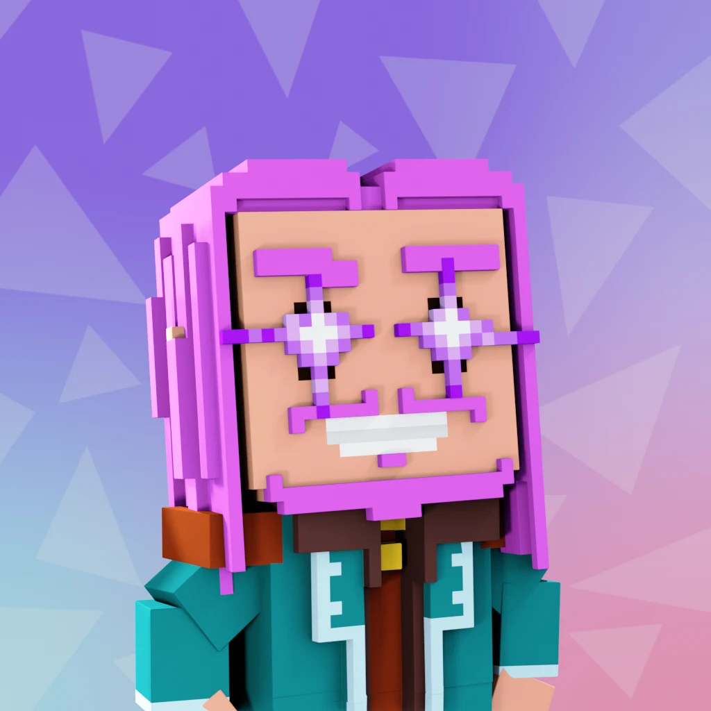 Pirate #10 voxel render