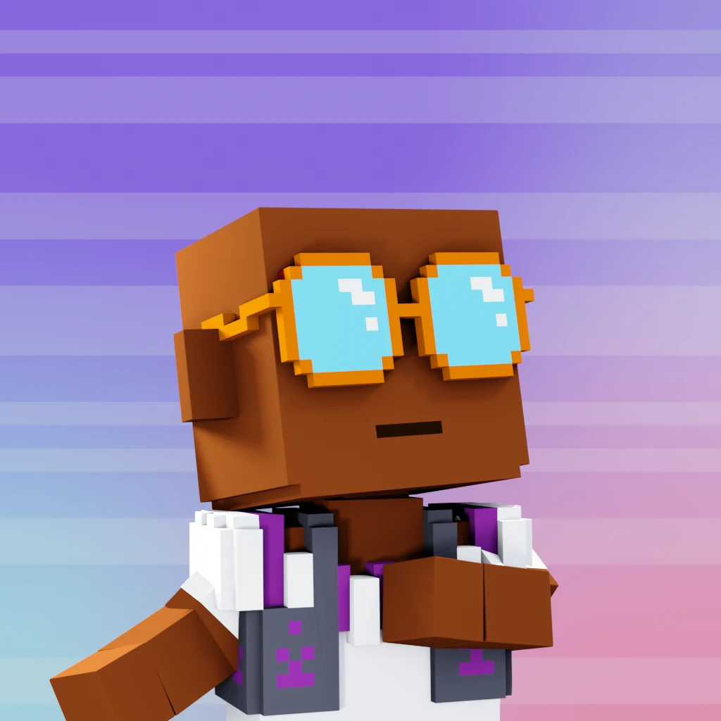 Pirate #1000 voxel render