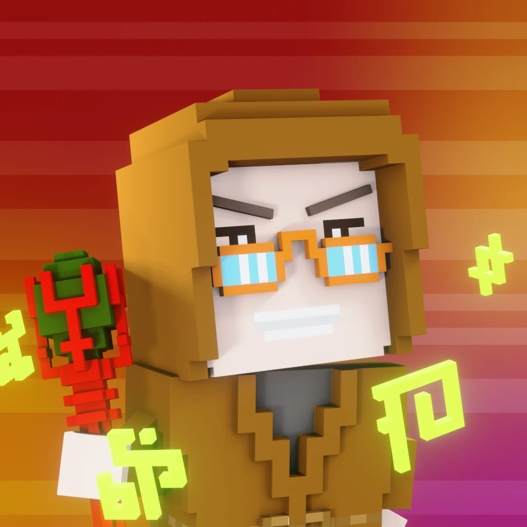 Pirate #1010 voxel render