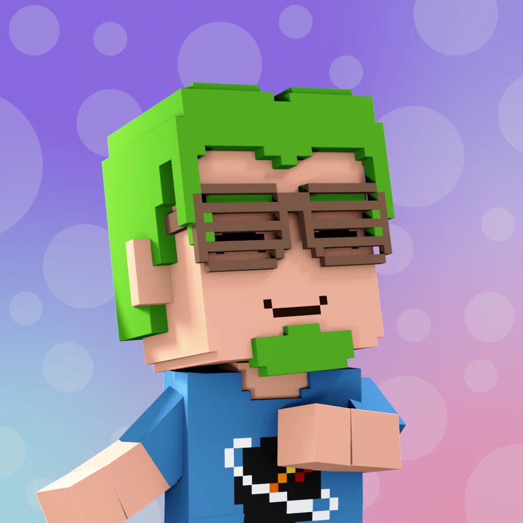 Pirate #102 voxel render