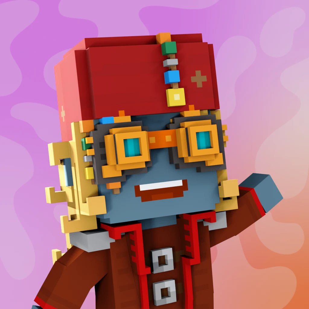 Pirate #1024 voxel render