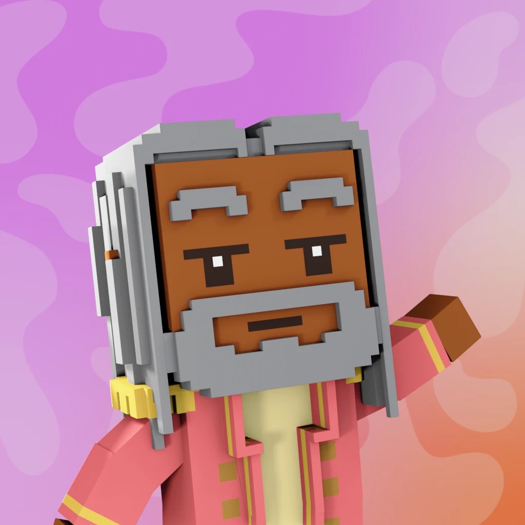 Pirate #103 voxel render