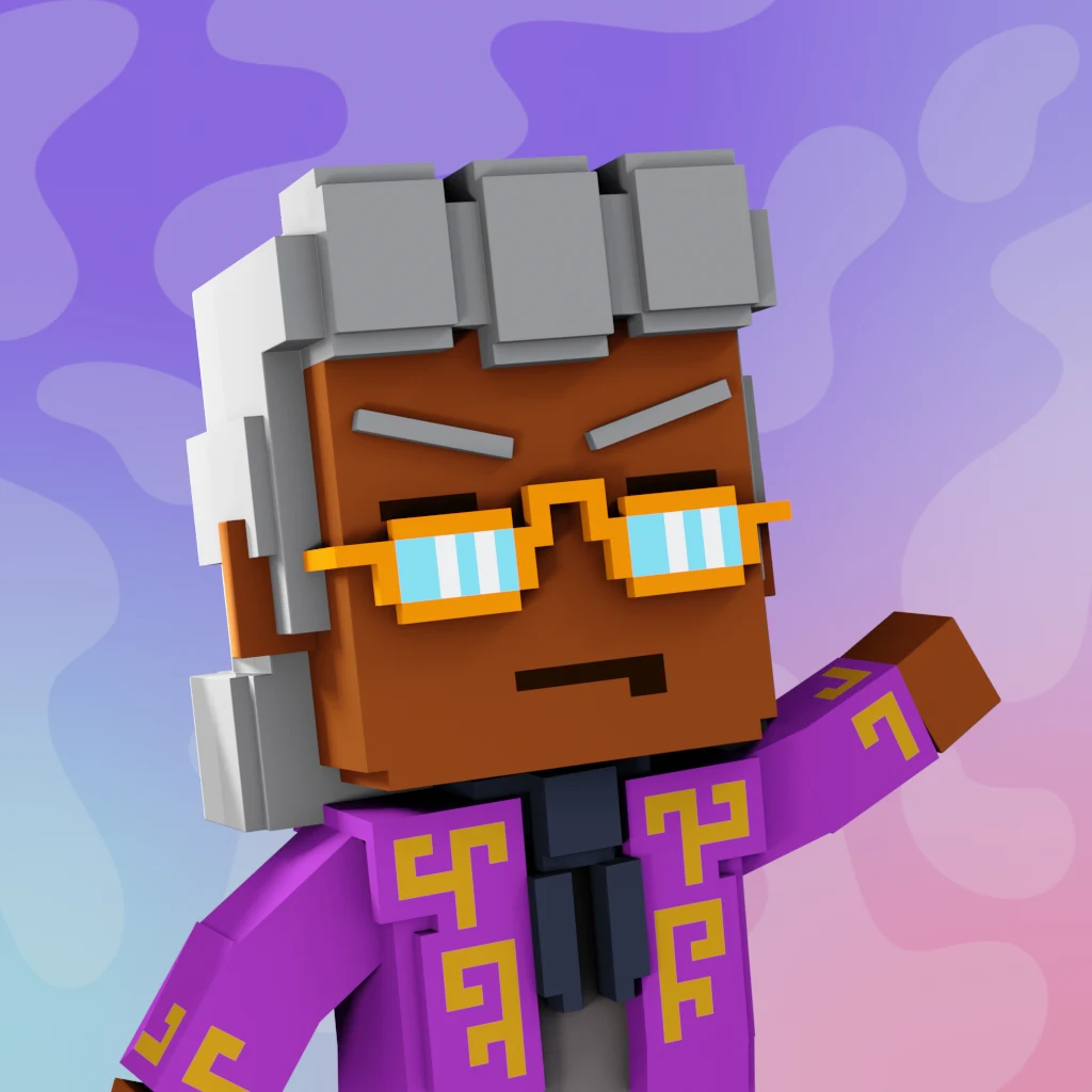 Pirate #1030 voxel render