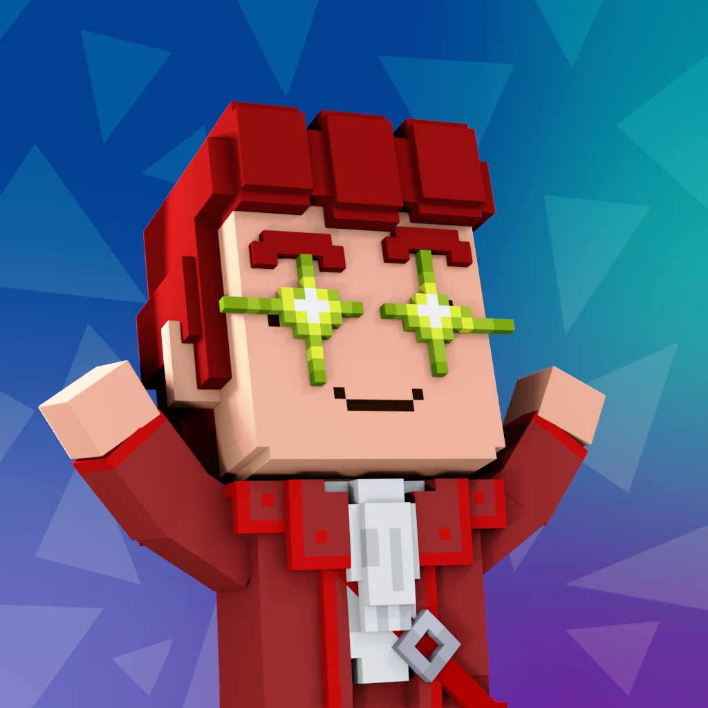 Pirate #1036 voxel render