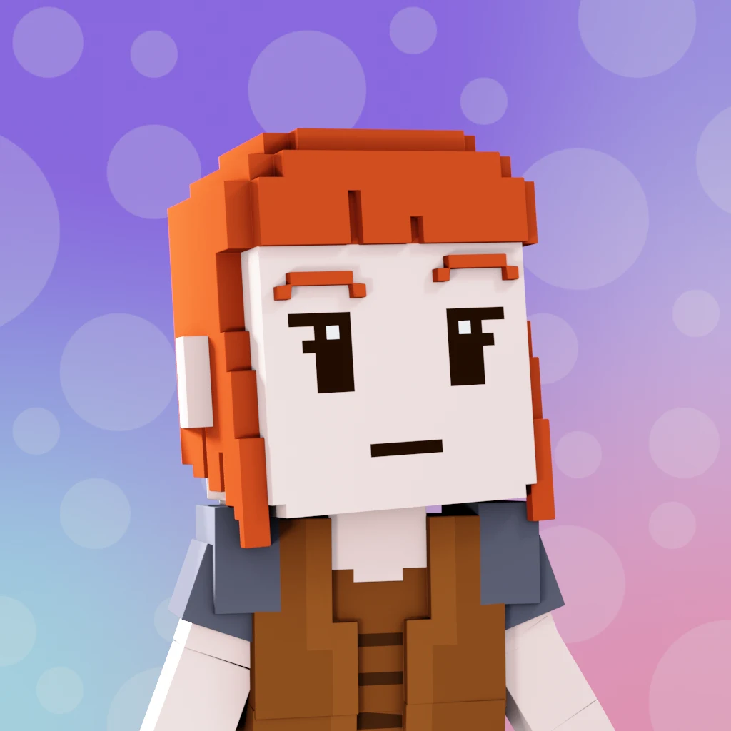 Pirate #1046 voxel render