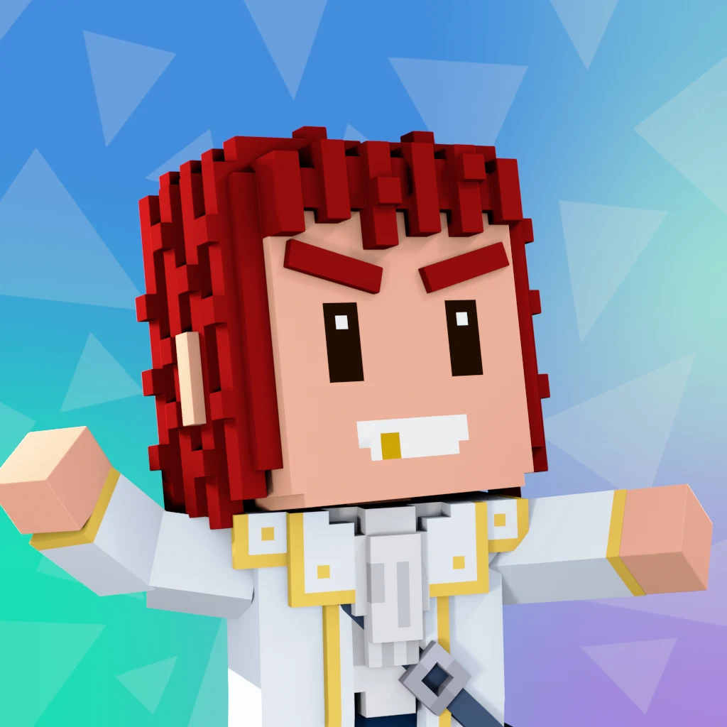 Pirate #1056 voxel render