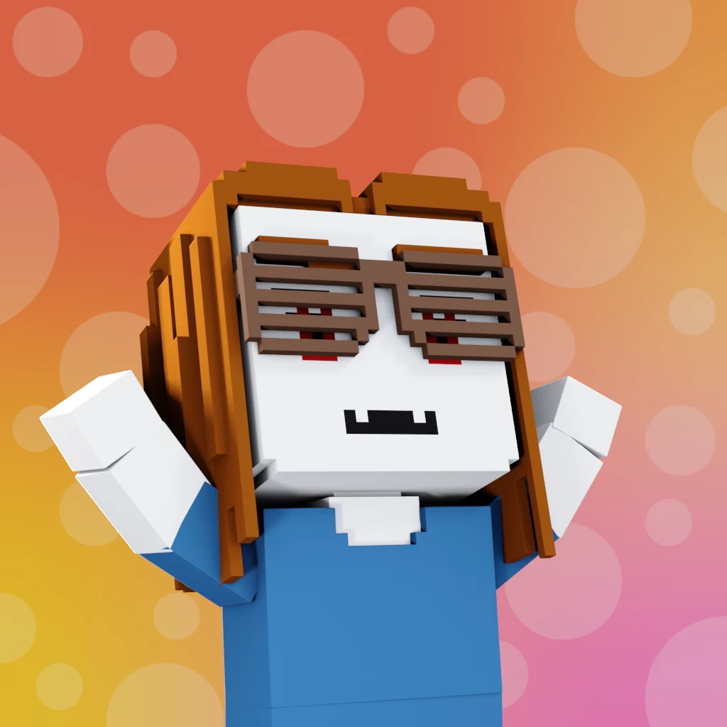 Pirate #1061 voxel render