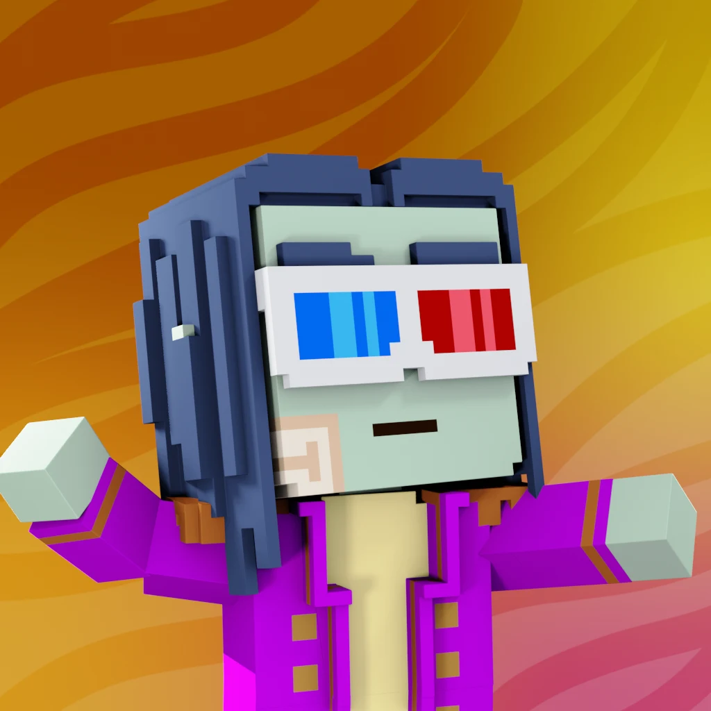 Pirate #1063 voxel render