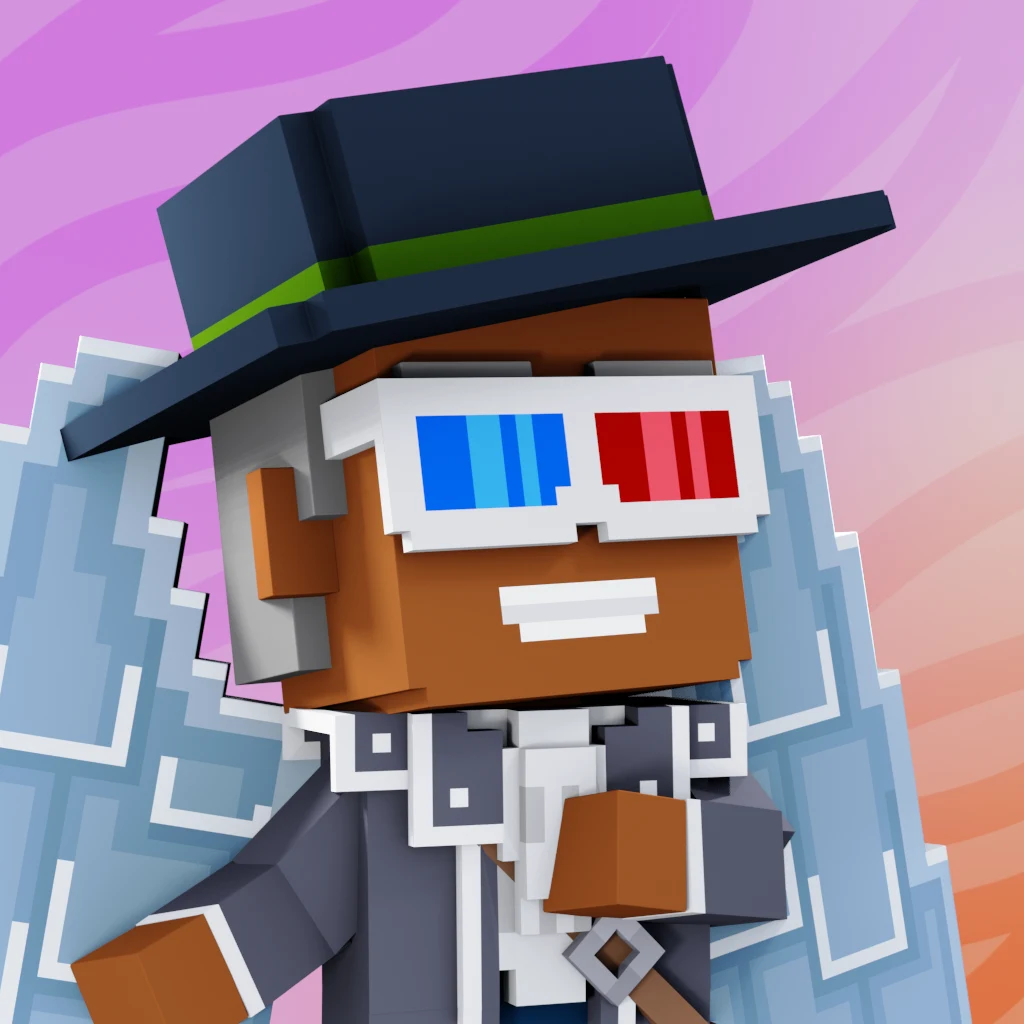 Pirate #1075 voxel render