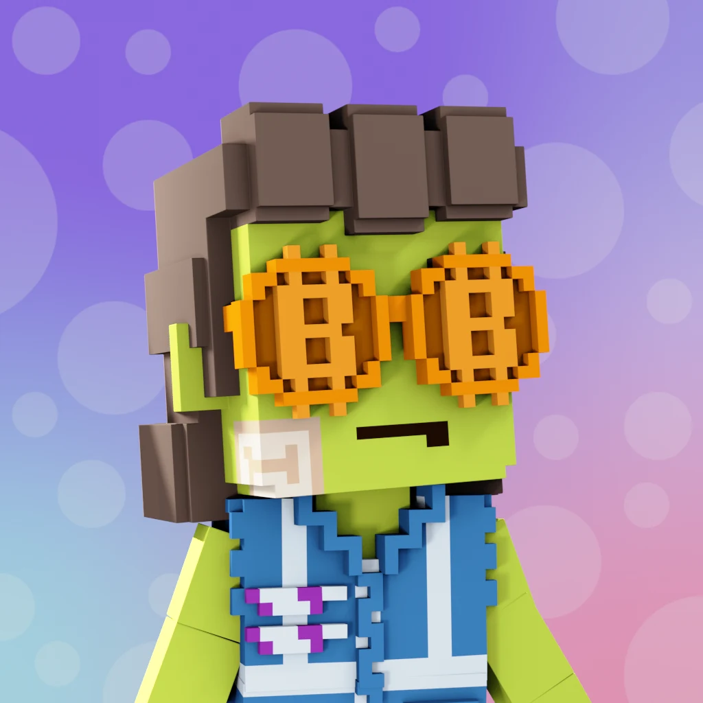 Pirate #109 voxel render