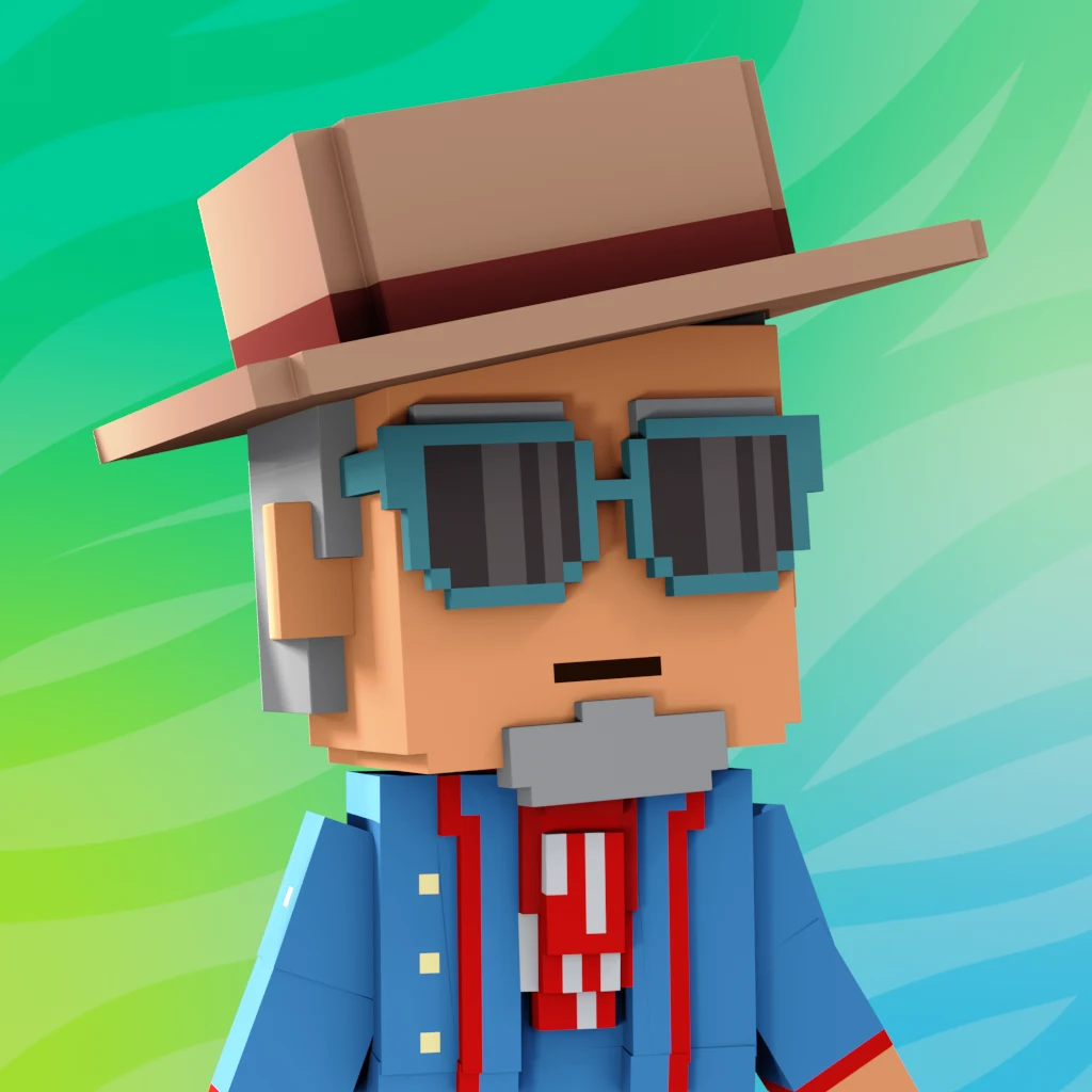 Pirate #11 voxel render