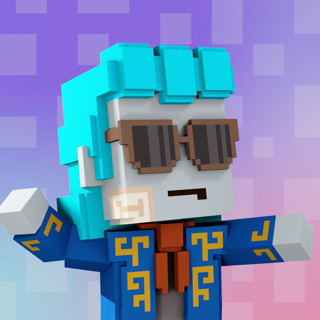 Pirate #111 voxel render