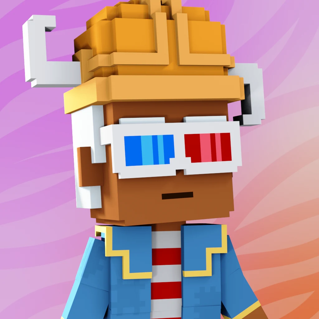 Pirate #1116 voxel render