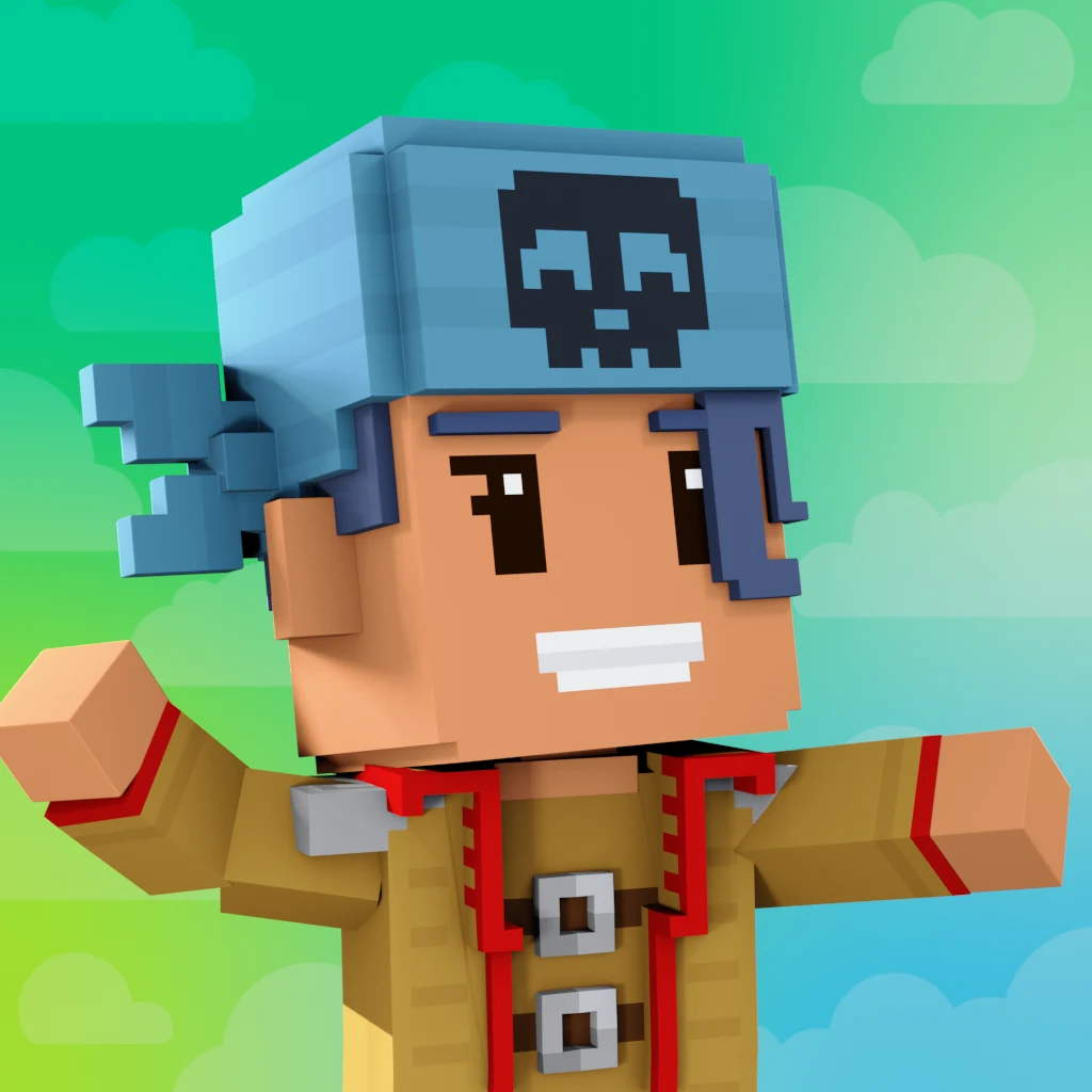 Pirate #1126 voxel render