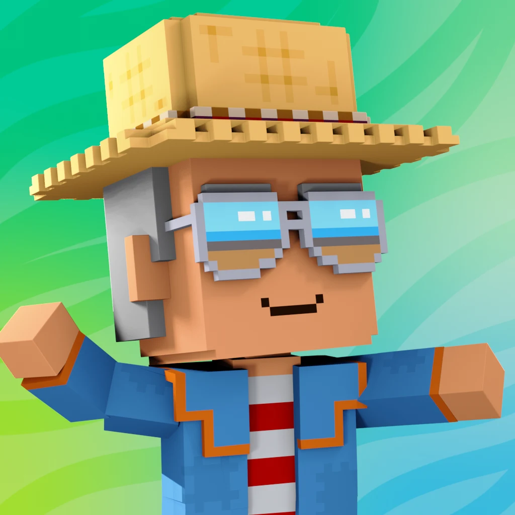 Pirate #1131 voxel render