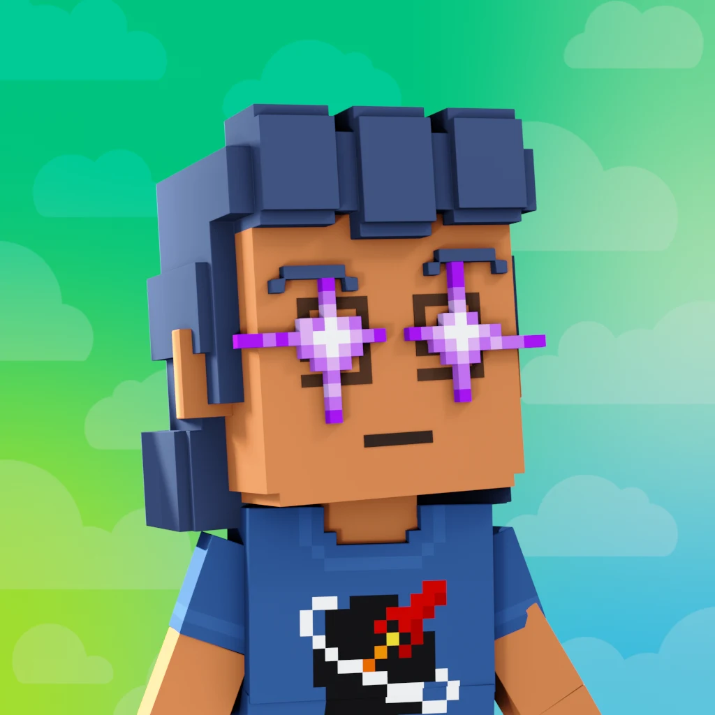 Pirate #1134 voxel render