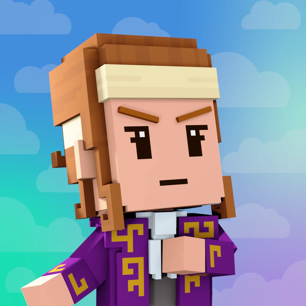 Pirate #114 voxel render