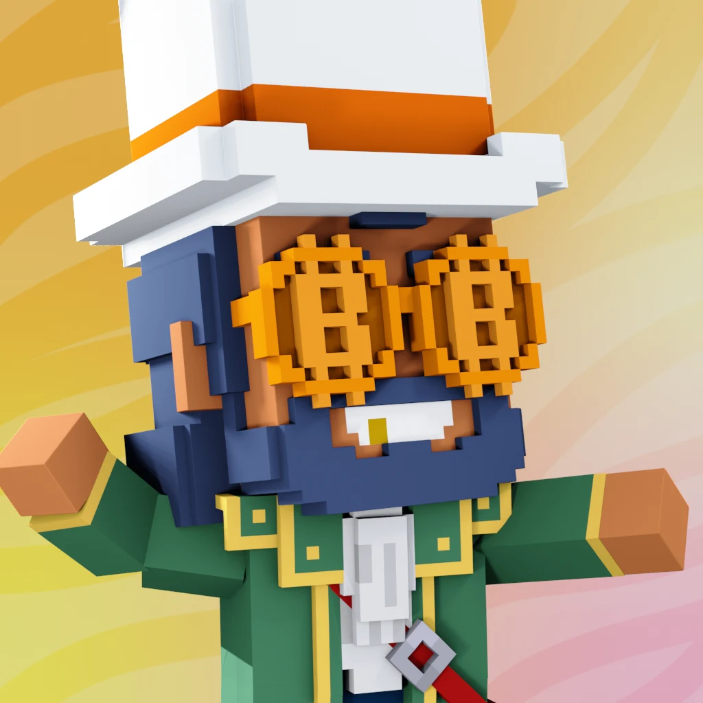Pirate #1147 voxel render