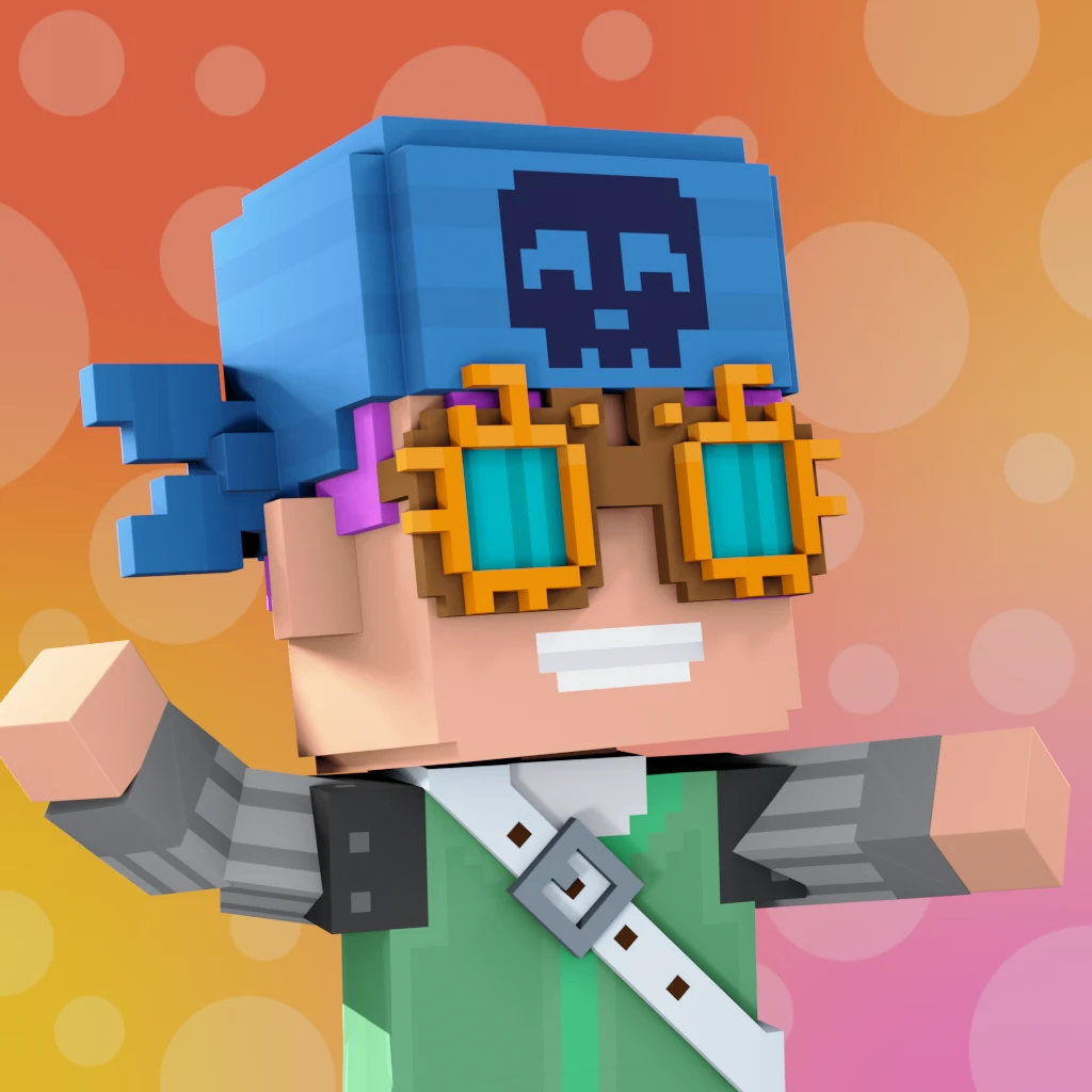 Pirate #1149 voxel render