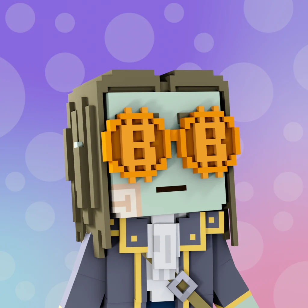 Pirate #1151 voxel render