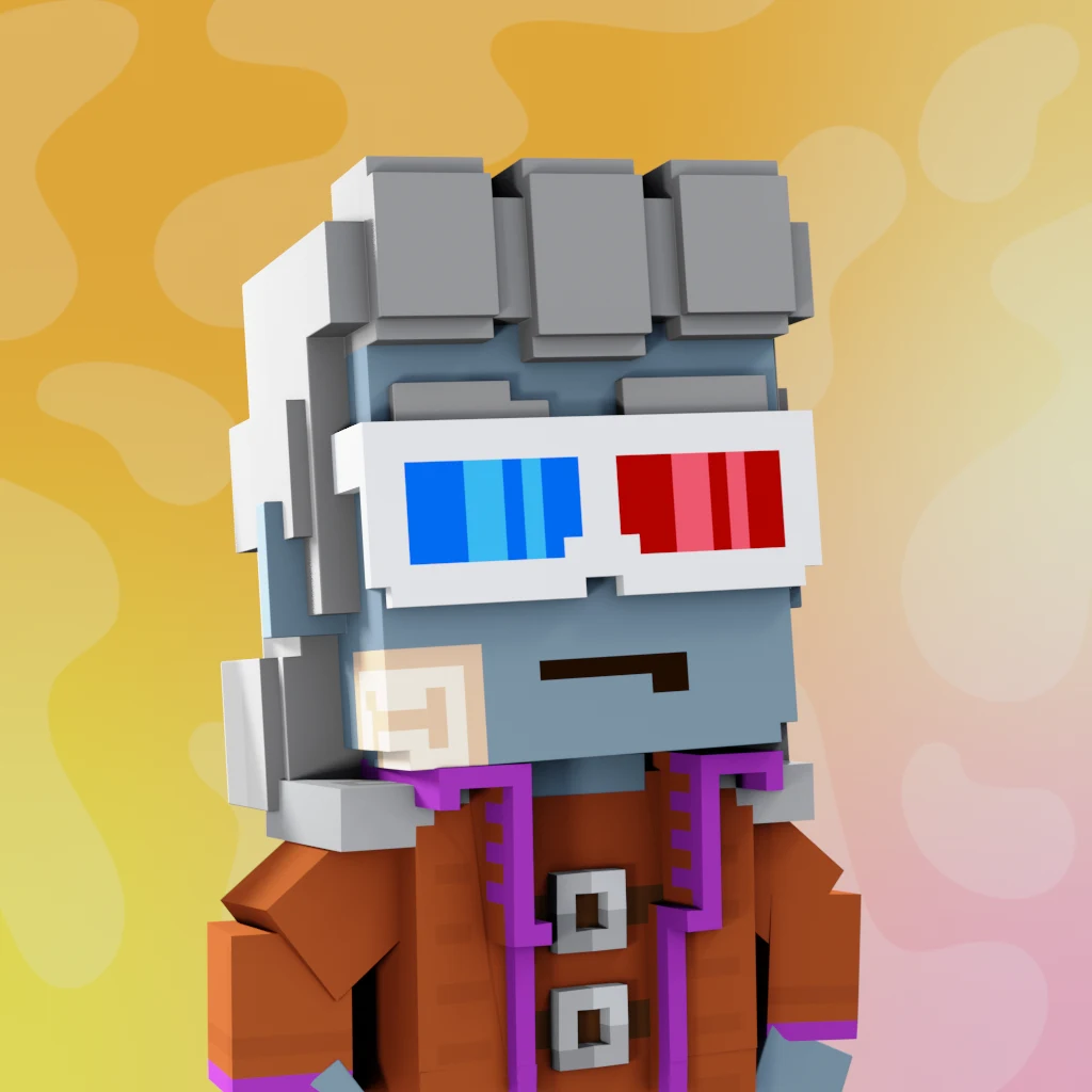 Pirate #1154 voxel render