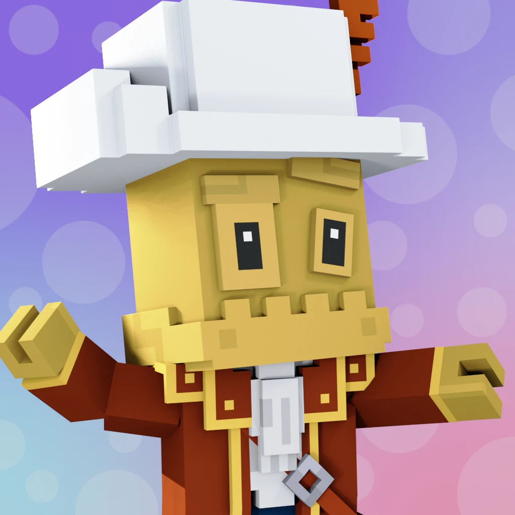 Pirate #116 voxel render