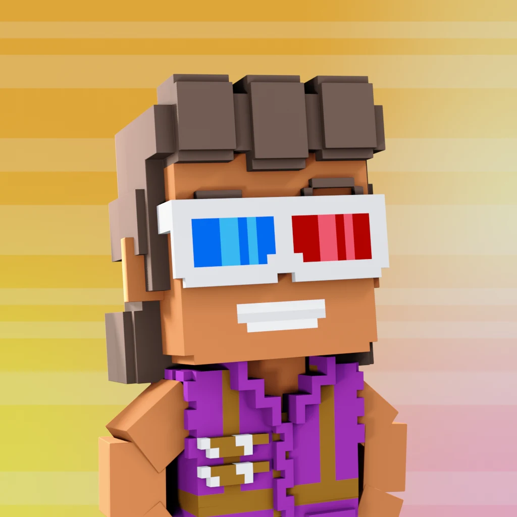 Pirate #1161 voxel render
