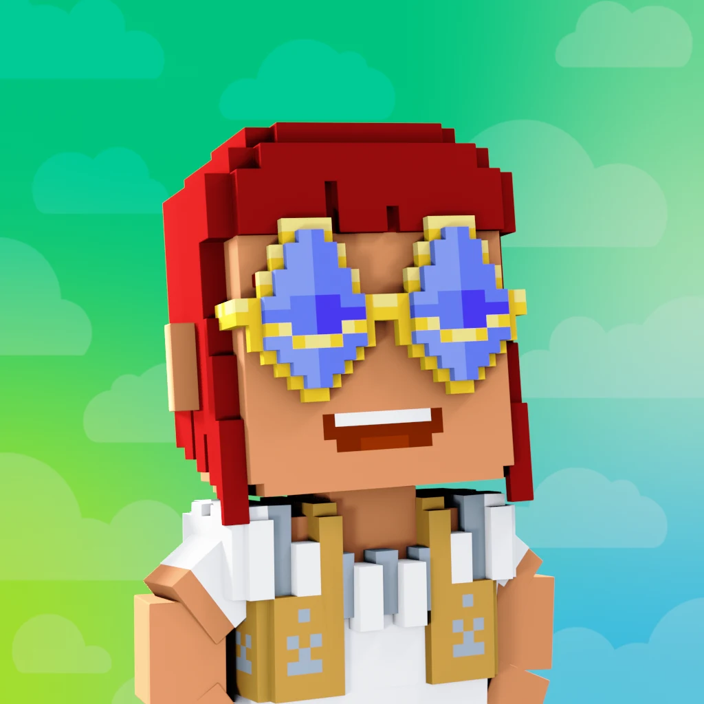 Pirate #1164 voxel render