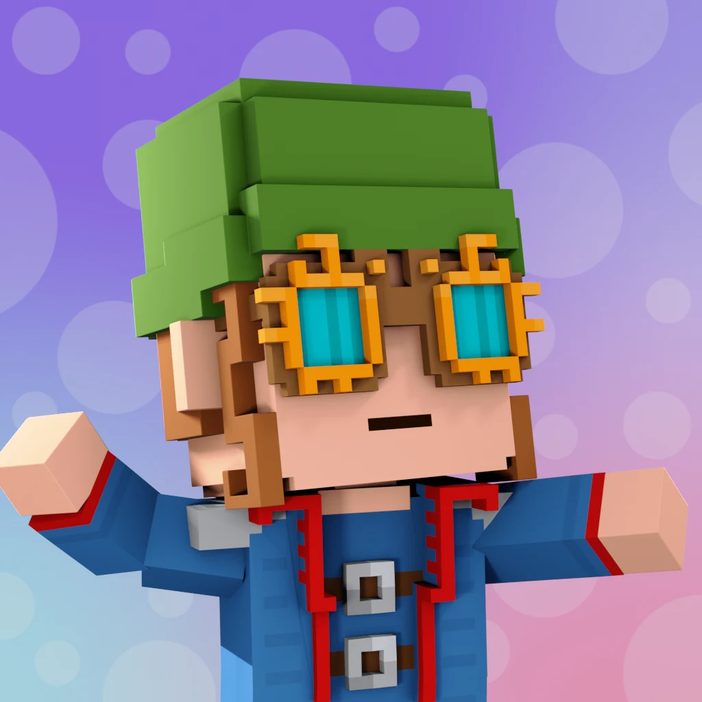 Pirate #1171 voxel render