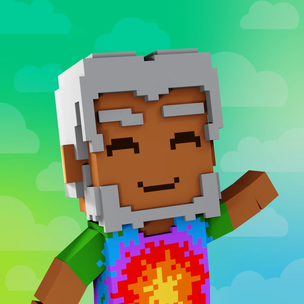 Pirate #1172 voxel render