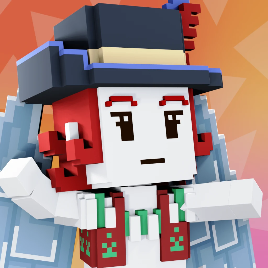 Pirate #1193 voxel render