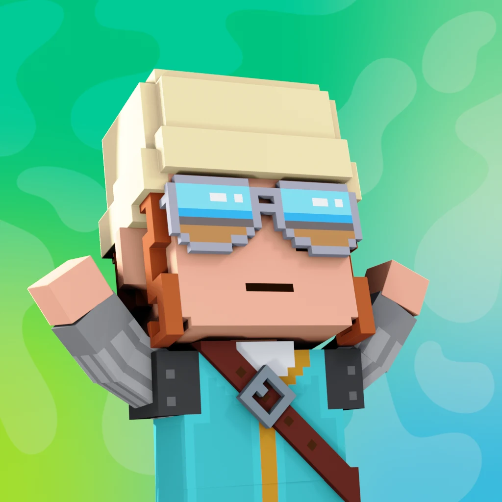 Pirate #12 voxel render