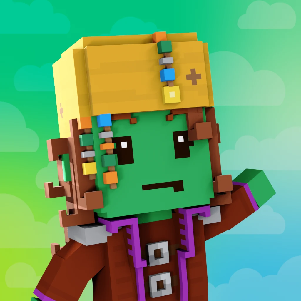 Pirate #120 voxel render