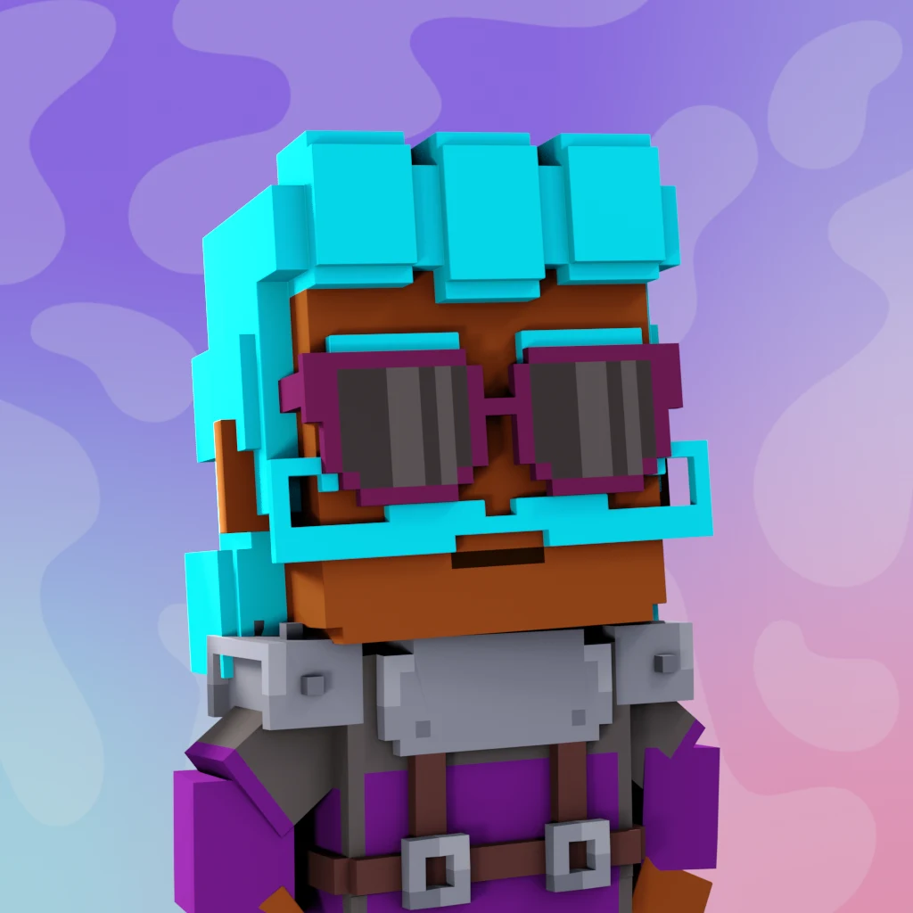 Pirate #1206 voxel render