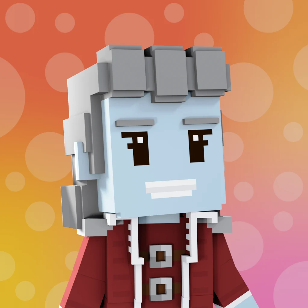 Pirate #121 voxel render