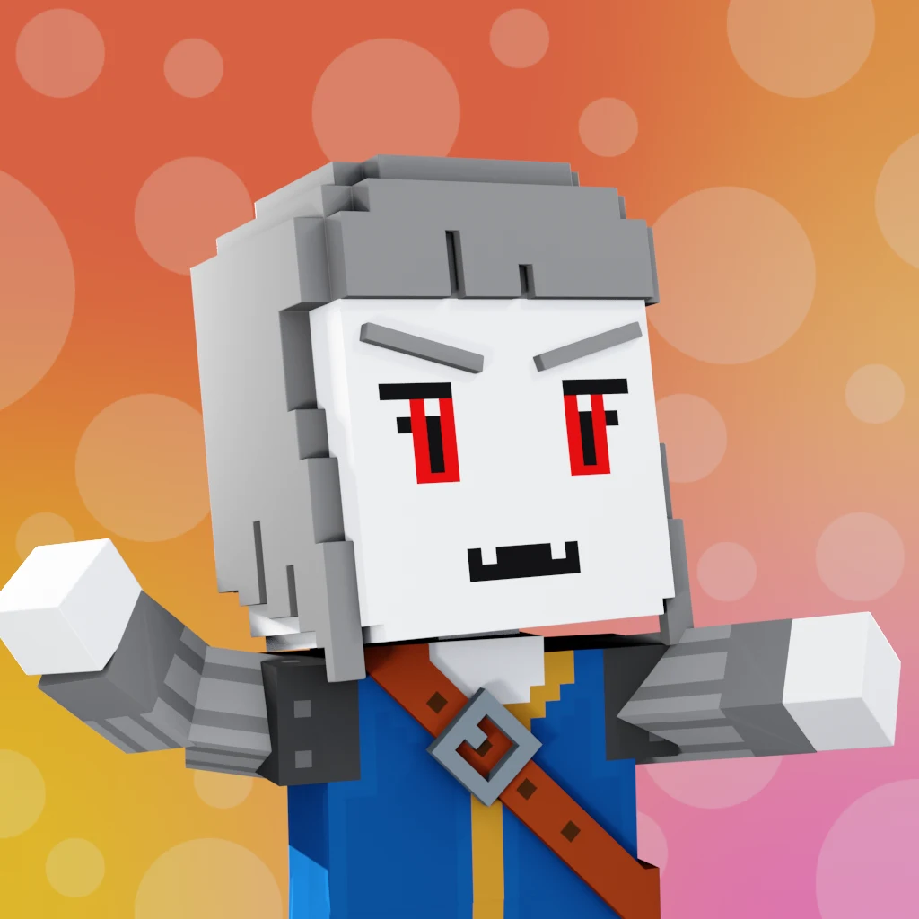 Pirate #1215 voxel render