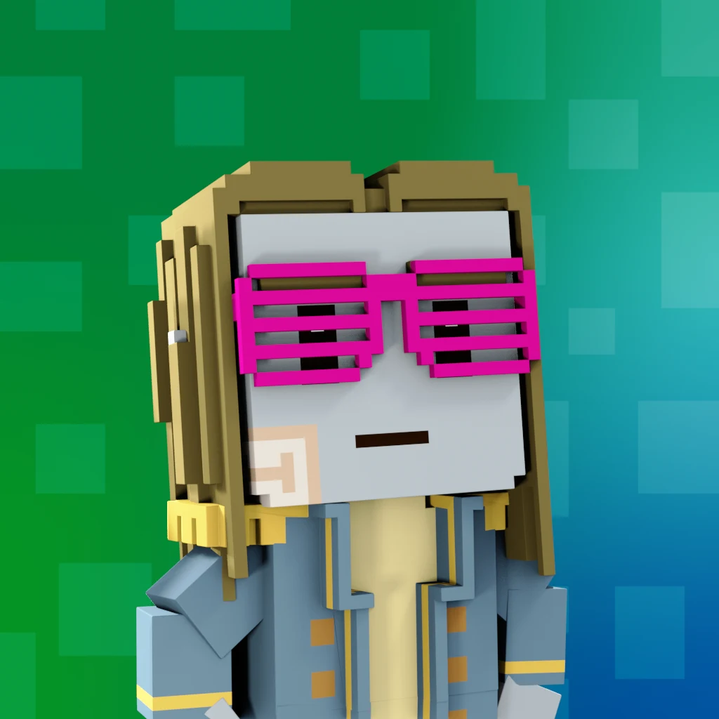 Pirate #1217 voxel render