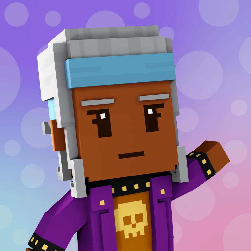 Pirate #122 voxel render