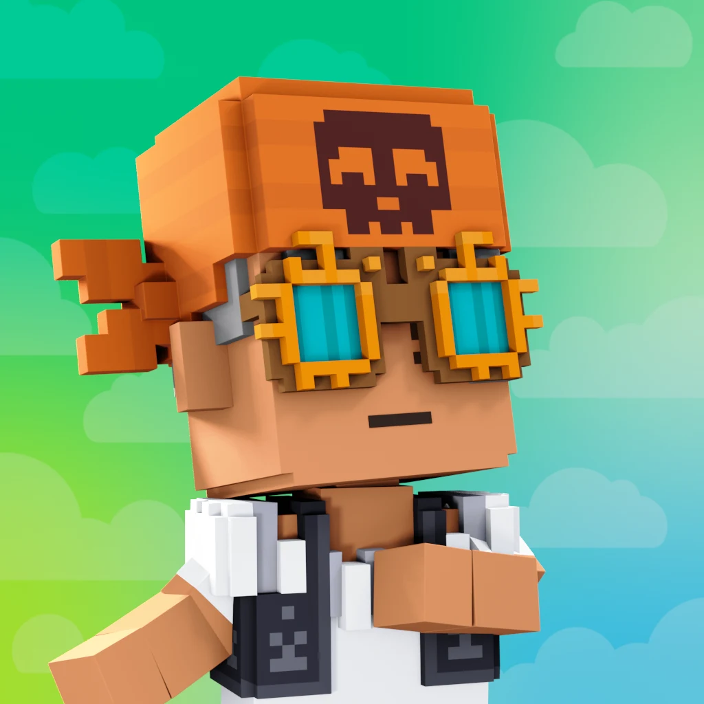 Pirate #1220 voxel render