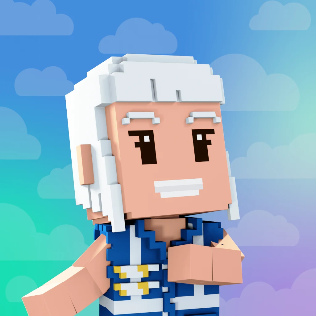 Pirate #1229 voxel render