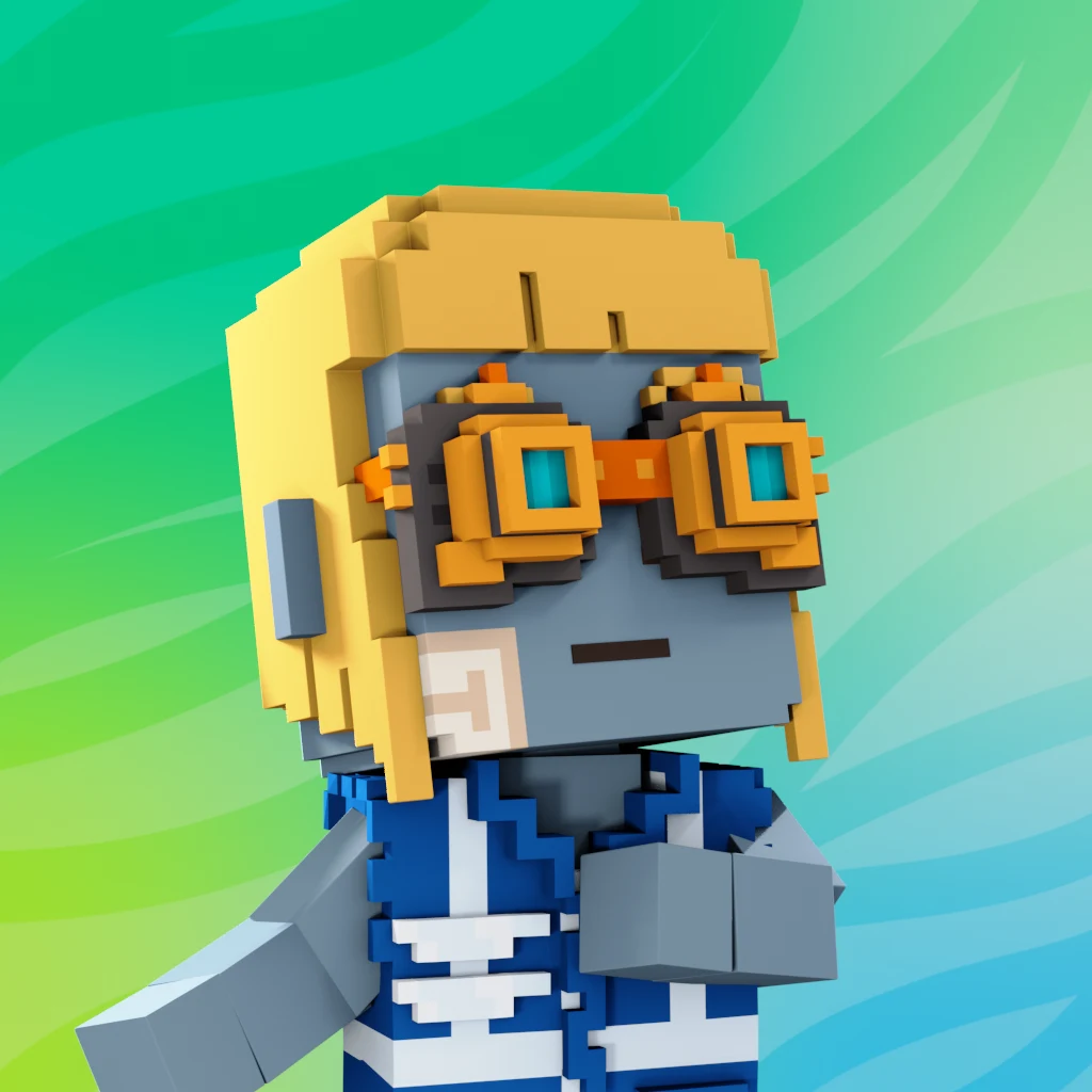 Pirate #1233 voxel render