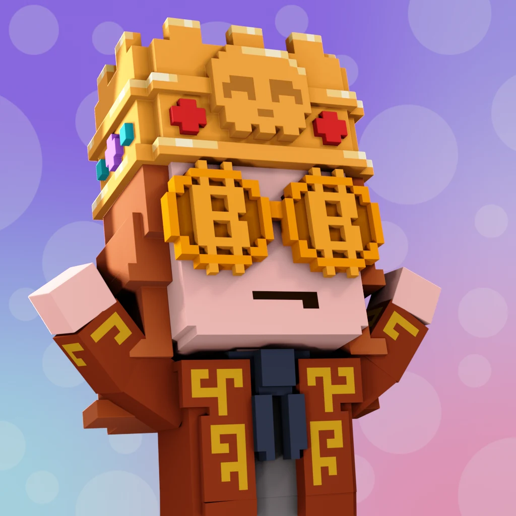Pirate #1234 voxel render