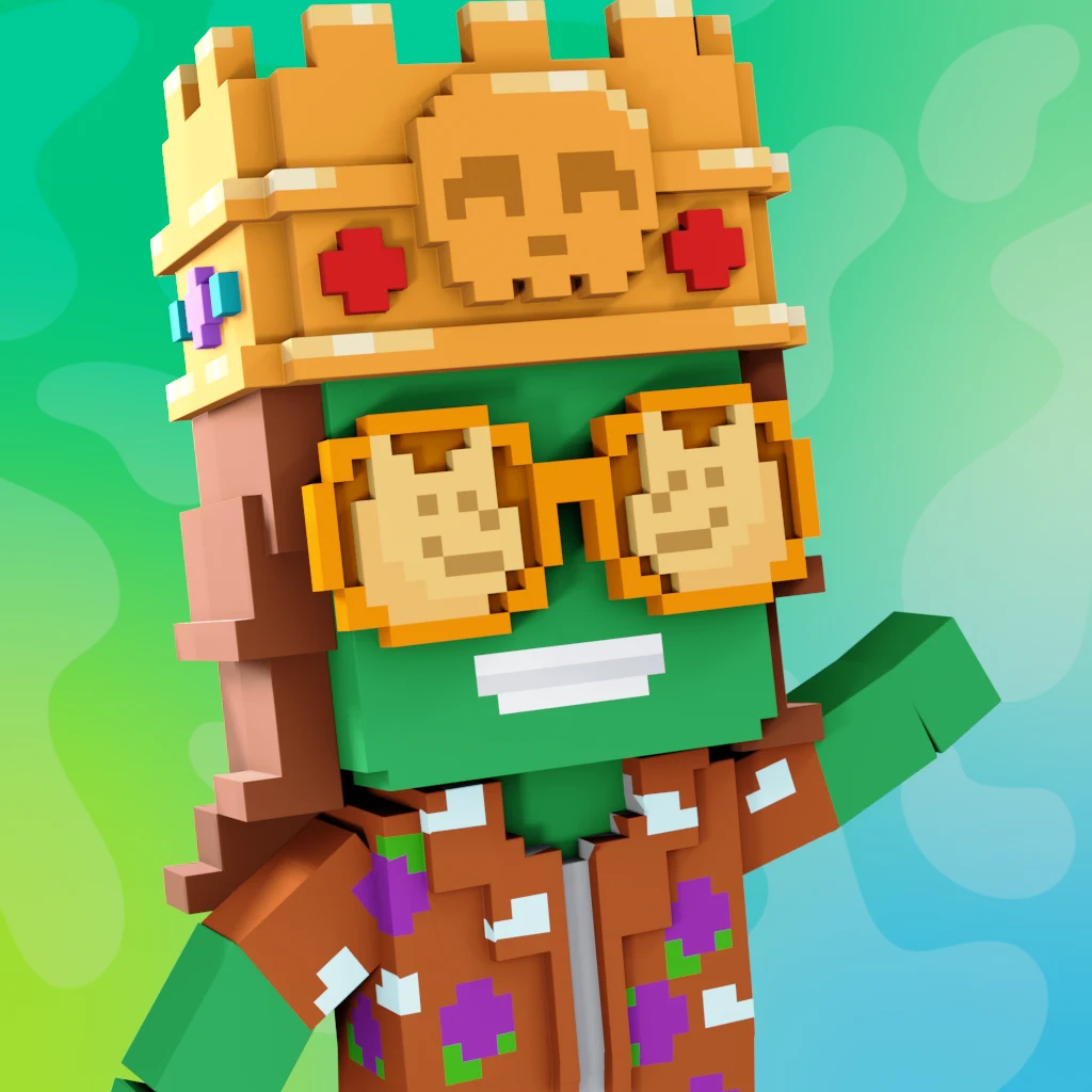 Pirate #1244 voxel render