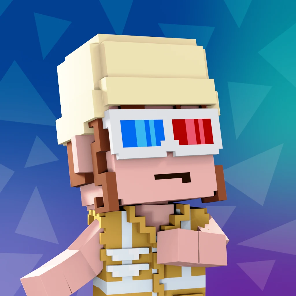 Pirate #1249 voxel render