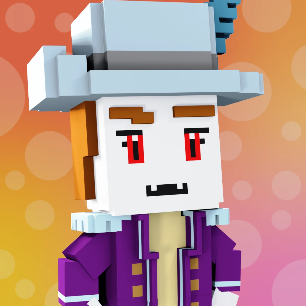 Pirate #1250 voxel render