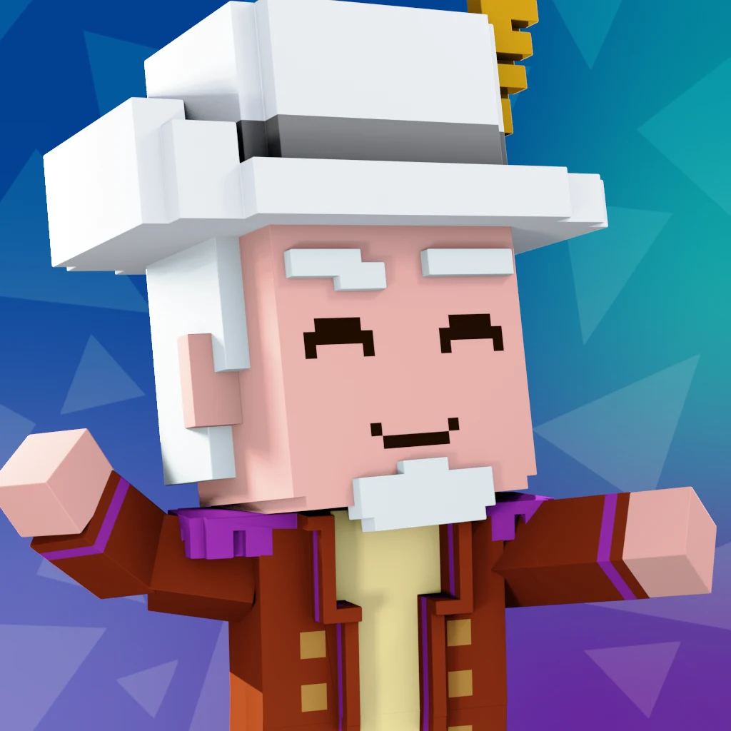 Pirate #1256 voxel render
