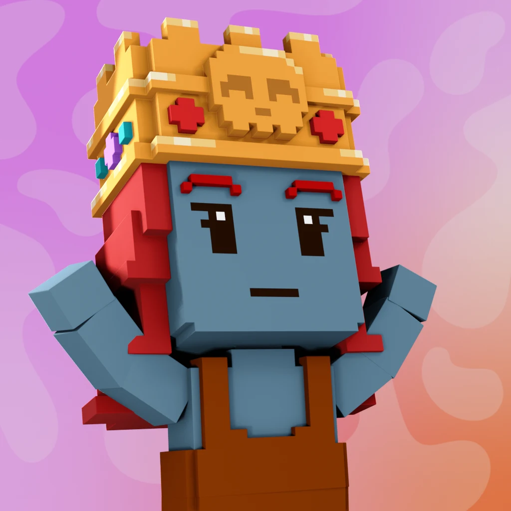 Pirate #1260 voxel render
