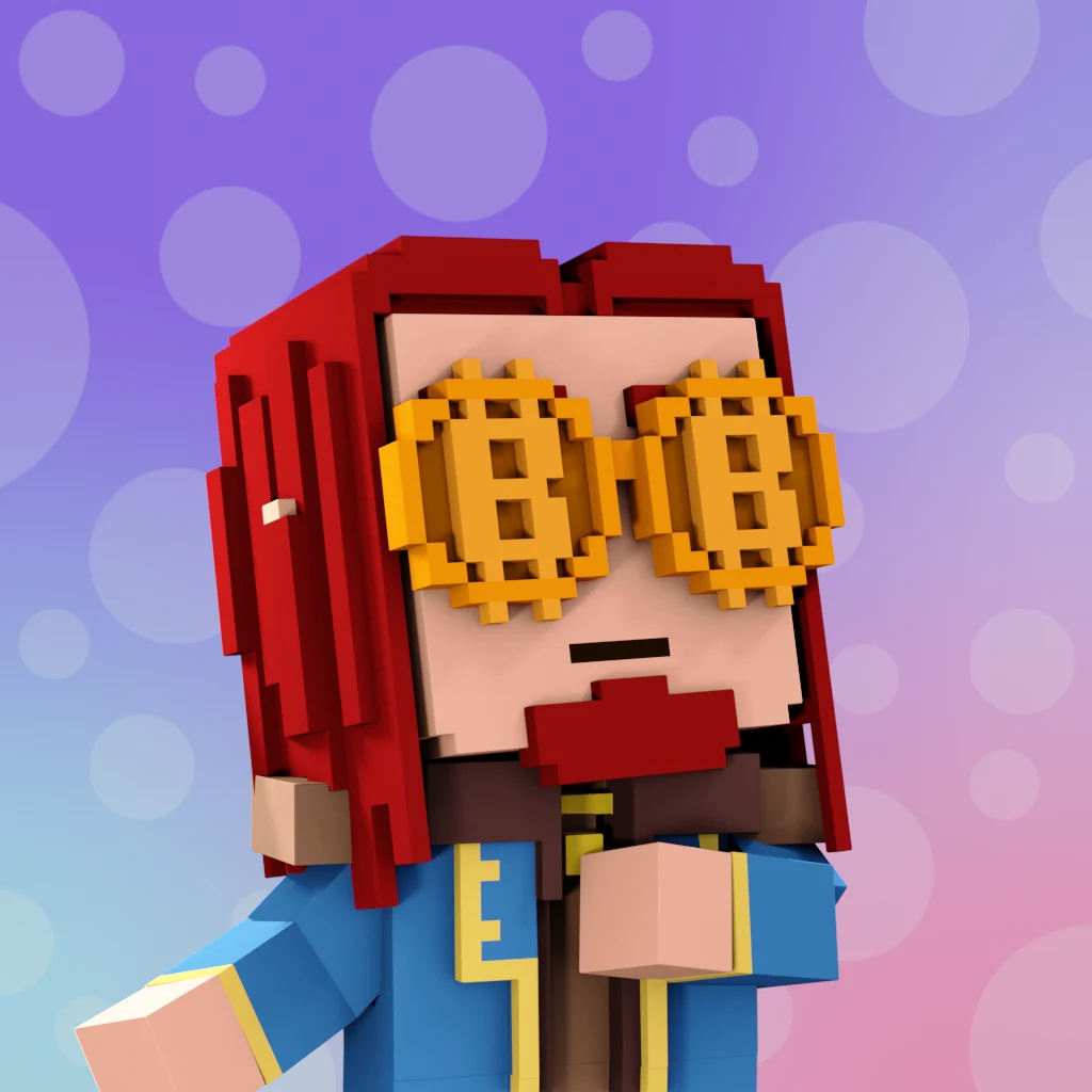 Pirate #1261 voxel render