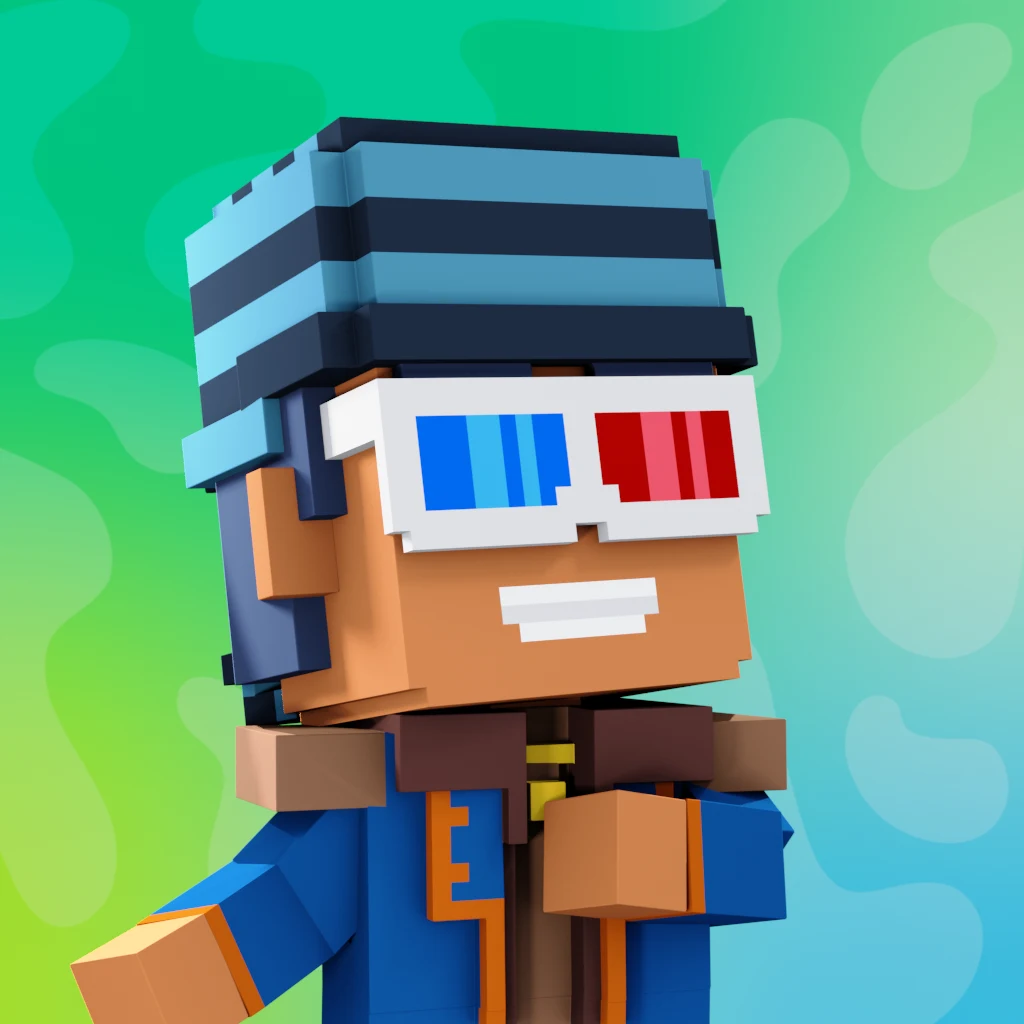 Pirate #1291 voxel render