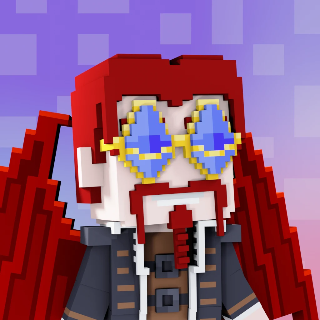 Pirate #1293 voxel render